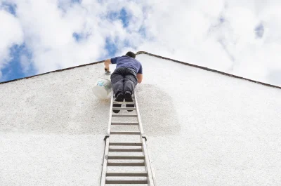 Peinture extérieure à Megève — façades et ravalement